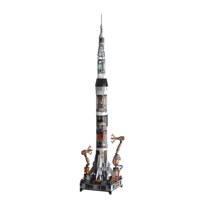 JAKI-8513 Space rocket Space shuttle to explore the moon Space rocket build model adult children's building blocks toy